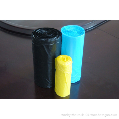 Different Color Garbage Bags on Roll for Garbage Classification
